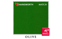 Сукно Hainsworth Match Snooker 195см Olive