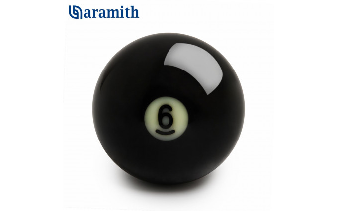 Шар Aramith Premier Pyramid №6 ø68ММ черный