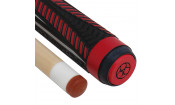 Кий Poison VX⁴ Jump Red and Black GTX™ Grip 2PC Пул 7,5oz